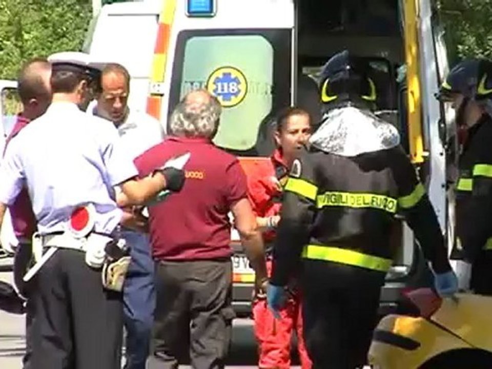 falciato sulle strisce pedonali