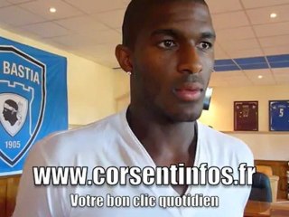 Anthony Modeste à Bastia