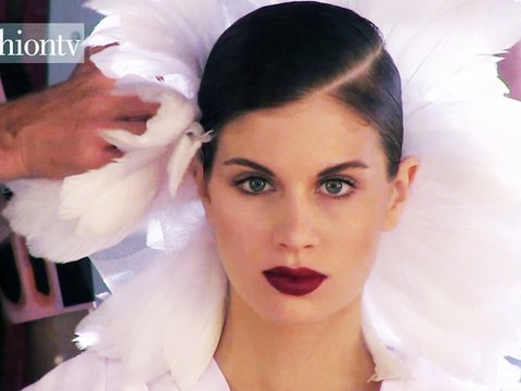 Georges Chakra Couture Fall 2012: Hair & Makeup | FashionTV
