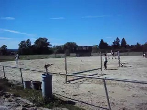 Cours de saut d'obstacle avec Ninja Du Bruch 2