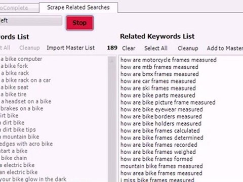 Generate Long Tail Keywords from Google AutoComplete with Ke
