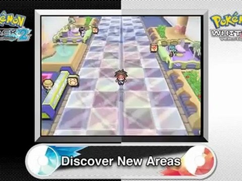 Pokemon version Noire et Blanche 2 - Nouveau trailer