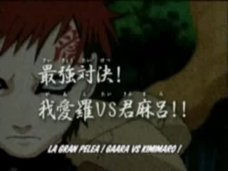 Gaara vs Kimimaro