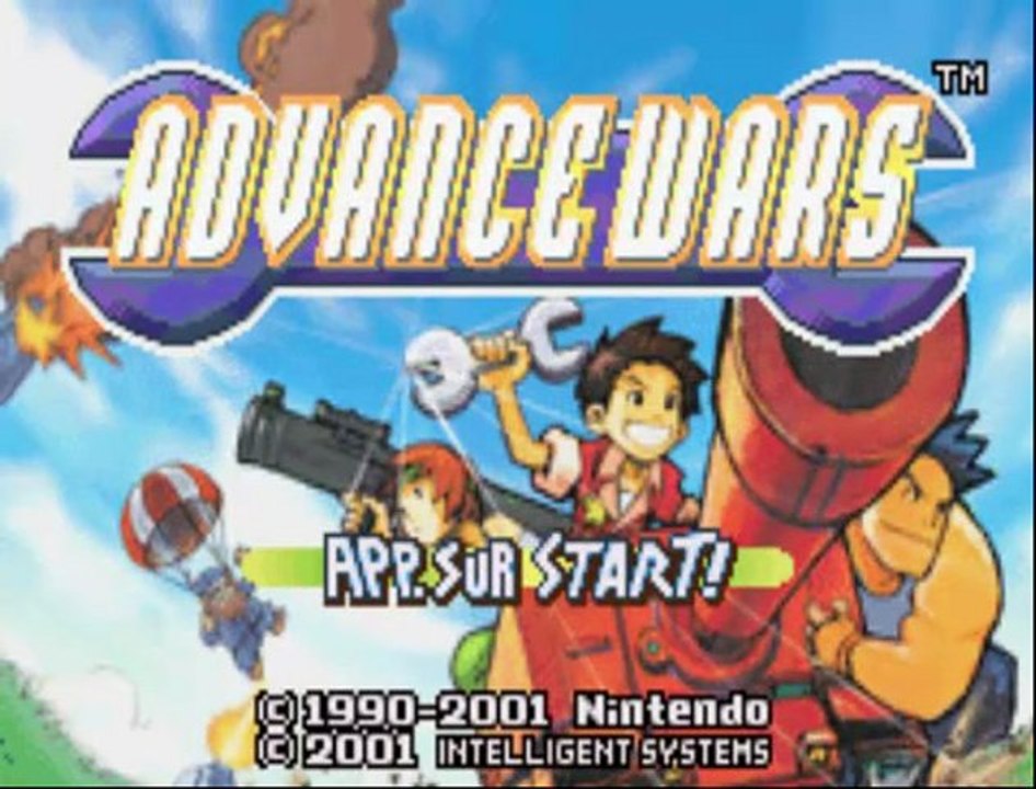 Advance wars prologue - entrainement