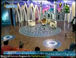 Noor e Ramzan Hum Ke Saath By Hum TV - 1st August 2012 (Aftar)- Part 4