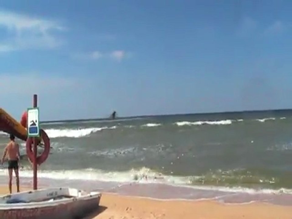Volcan de boue en mer d'Azov