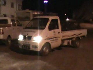 Haşeralara karşı belediye ilaçlama yapıyor 2.8.2012