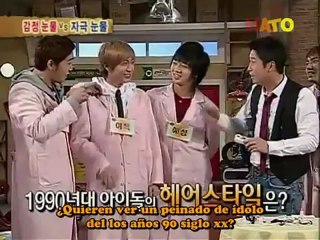 Explorando el cuerpo humano con Super Junior 8-3 sub esp