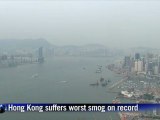 Hong Kong chokes under 'worst' smog