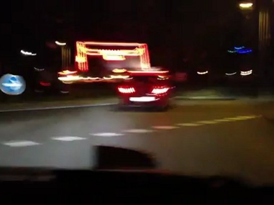 nissan 200 sx RPS13 drift by night in-board