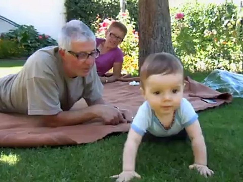Dans l'herbe