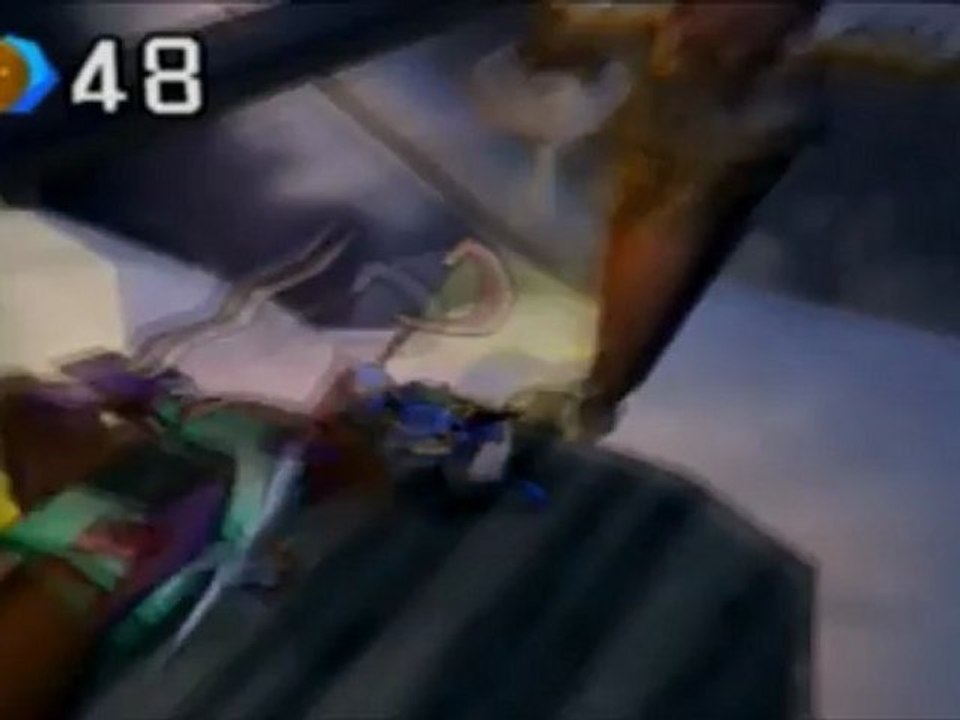 Let's Play Sly Cooper and the Thievius Raccoonus P19-Flaming training ground of flame