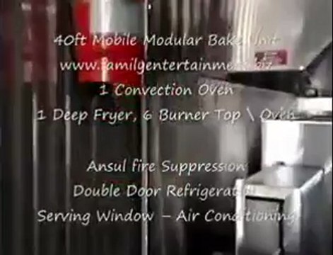 40ft Modular Kitchen Trailer Rentals Units Nebraska 1 800 205 6106