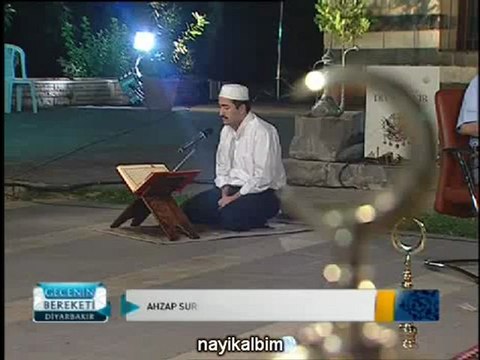 1 Mustafa Caputcu Ahzab süresi DİYARBAKIR Gecenin bereketi 2012 STV