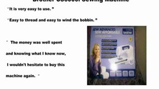 Brother CS6000i Sewing Machine reviews