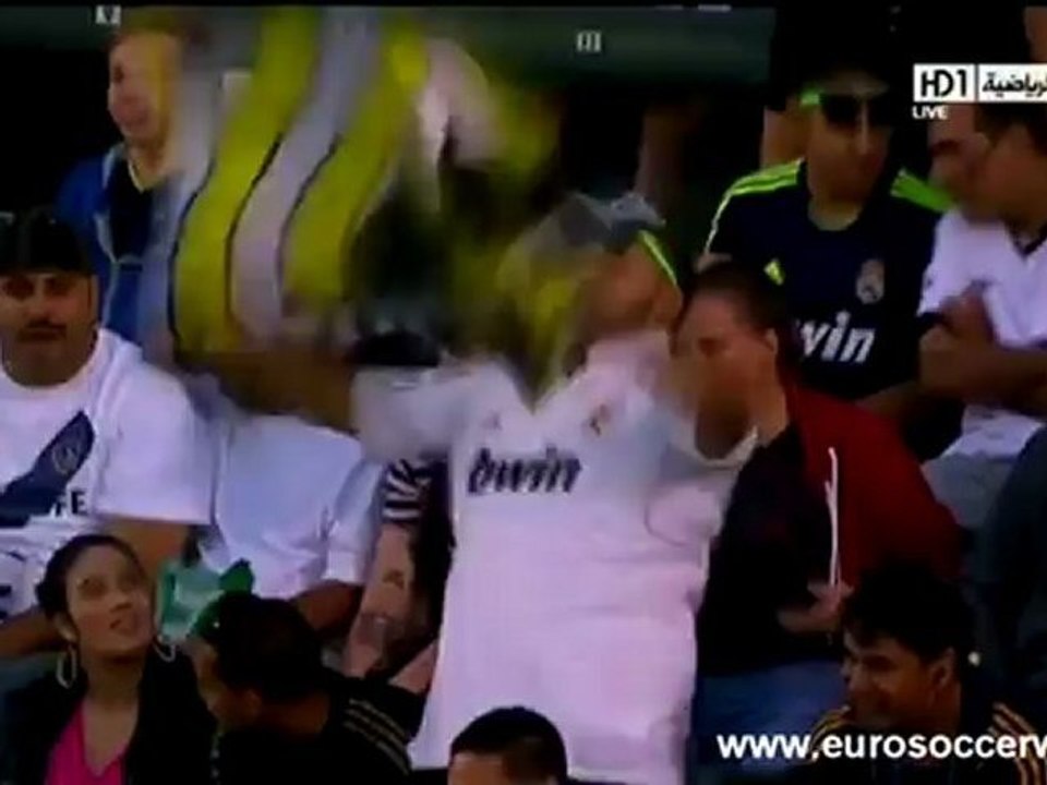 Di Maria goal vs LA Galaxy