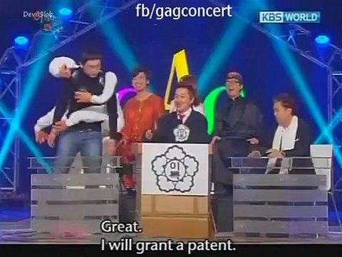 Selfish Patent Office Gag Concert E653 ( ENGSUB) 21 july 2012@kbsw