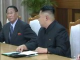 North Korean leader greets Chinese official