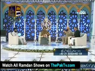 Faizan-e-Ramzan By Ary Digital - 3rd August 2012 Part 1
