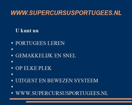 Super Cursus Portugees Leren