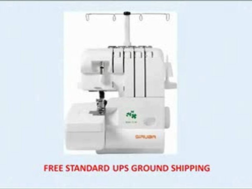 BEST BUY Siruba HSO-747D 4 Thread Overlock Serger Sewing Machine