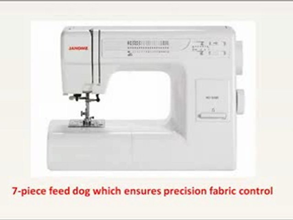 Janome HD3000 Heavy-Duty Sewing Machine with 18 Built-In Stitches + Hard Case Reivew