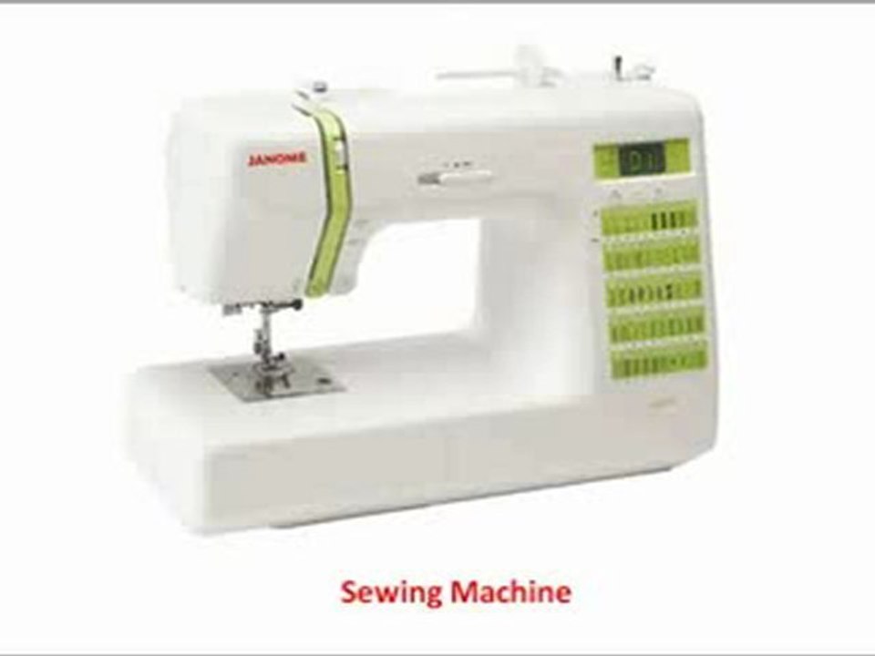 Janome DC2012 Decor Computerized Sewing Machine with 50 Built-In Stitches
