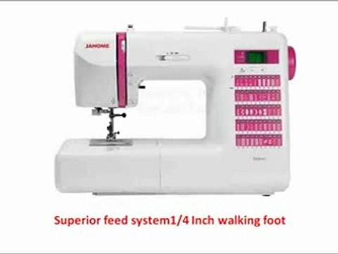 BEST BUY Janome DC2012 Decor Computerized Sewing Machine with 50 Built-In Stitches
