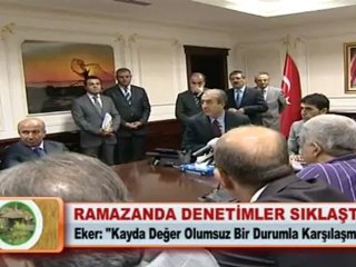 RAMAZANDA DENETİMLER SIKLAŞTI
