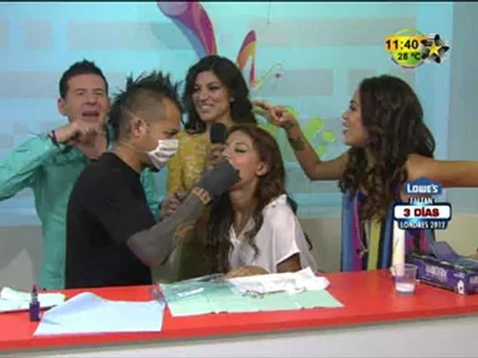 Ivonne cumplio su apuesta