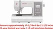 SINGER 7470 Confidence 225-Stitch Computerized Sewing Machine For Sale