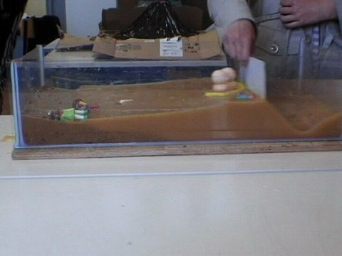 Modélisation d'un tsunami