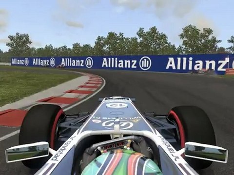 F1 2011 - GP du Canada - Erreur de Webber