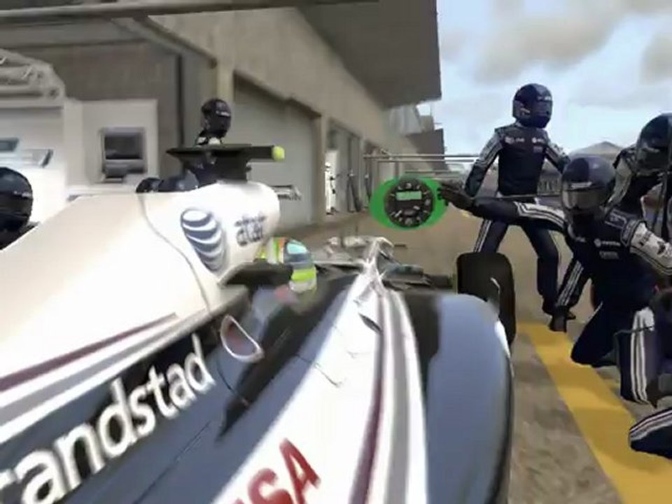 F1 2011 - GP du Canada - 1er passage aux stands