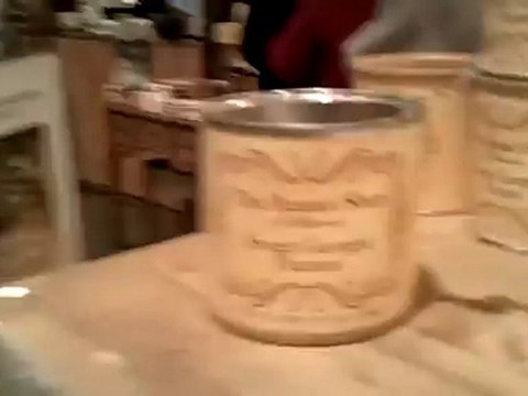 Shopping At a Peanut Store - Terrance samples some sweet pecans. Business.