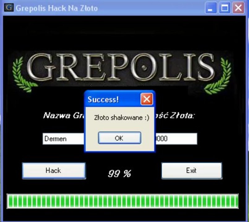 Grepolis Hack Na Złoto 2012 [PL]