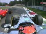 F1 2011 Italian GP Alonso vs Schumacher vs Hamilton Battle Onboard [HD] Engine Sounds