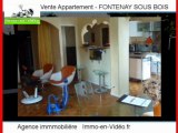 Achat Vente Appartement FONTENAY SOUS BOIS 94120 - 72 m2