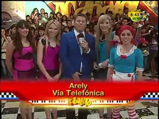 Arely via telefónica en Acábatelo