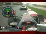 F1 2012 GP Malaysia Ricciardo Onboard Overtakes Rosberg [HD] Engine Sounds