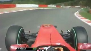 F1 2010 Spa-Francorchamps Onboard Massa Qualifying Lap [HD] Engine Sounds