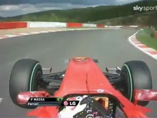 F1 2010 Spa-Francorchamps Onboard Massa Qualifying Lap [HD] Engine Sounds