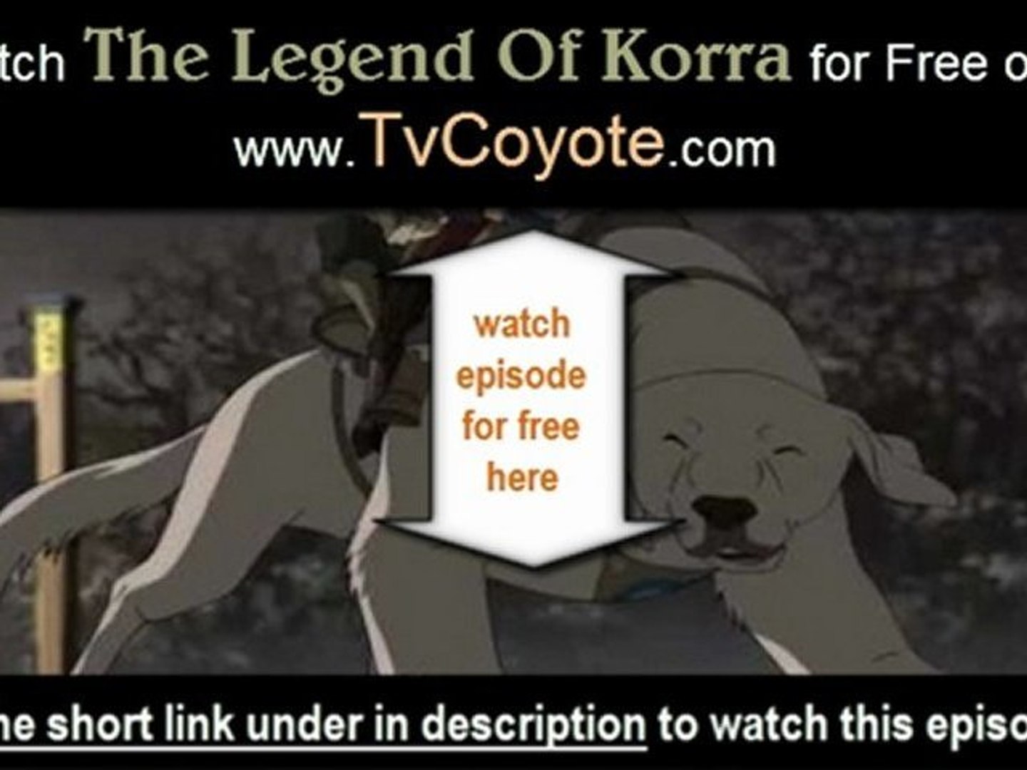 The Legend Of Korra season 1 Episode 9 - Out of the Past