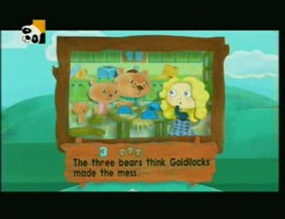 Super Leitores - Cachos Dourados e os 3 Ursos