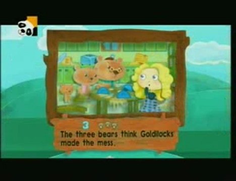 Super Leitores - Cachos Dourados e os 3 Ursos