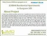 4BHK residential apartments in Gurgaon 105