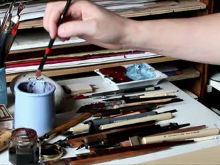 A la rencontre... de Julien Chazal, calligraphe à Paris