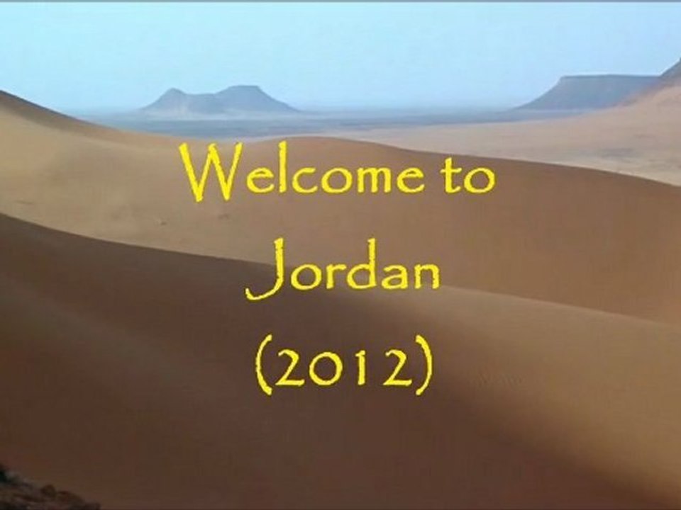 Welcome to Jordan 2012