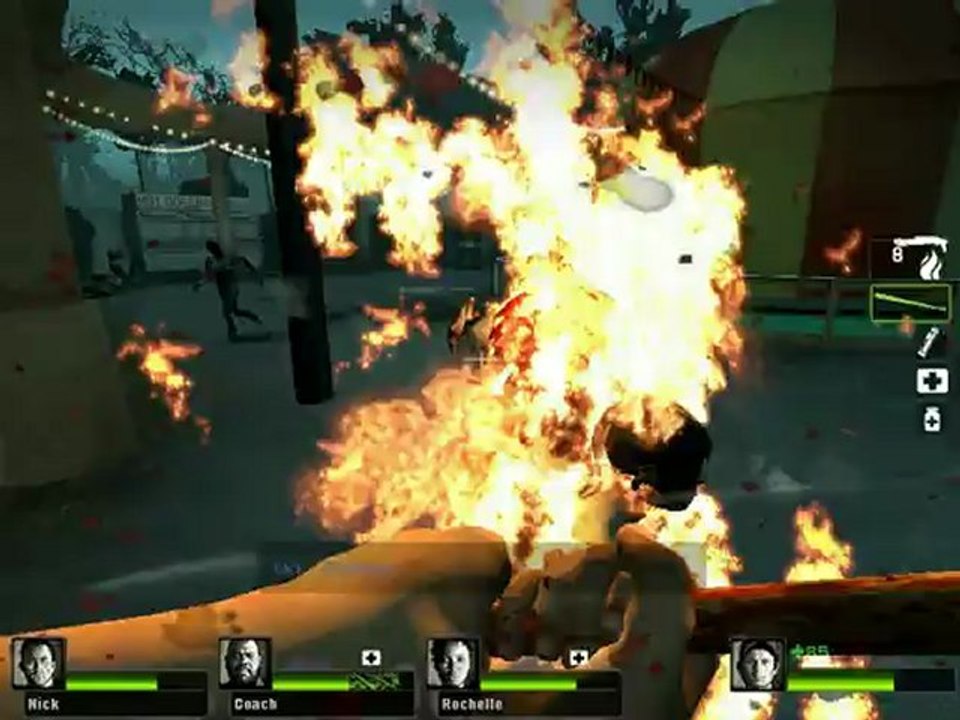 Left 4 Dead 2  Lugubre Carnaval, Parc d'attraction