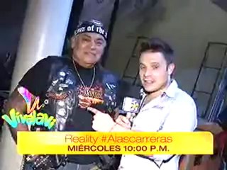 Edgar Maceda con el señor cepeda